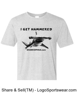 "I Get Hammered" T-shirt Design Zoom