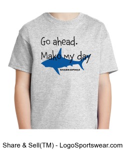 "Mako My Day" children's t-shirt Design Zoom